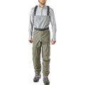 Men's Waterproof Breathable Chest wader Suit with Neoprene Stockfoot for Fishing